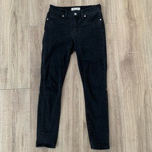 Madewell 25 Petite 9” Skinny Jeans in Lunar Wash